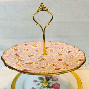 Beautiful Vintage Style Tidbit Cake/Cookie/Candy Tray